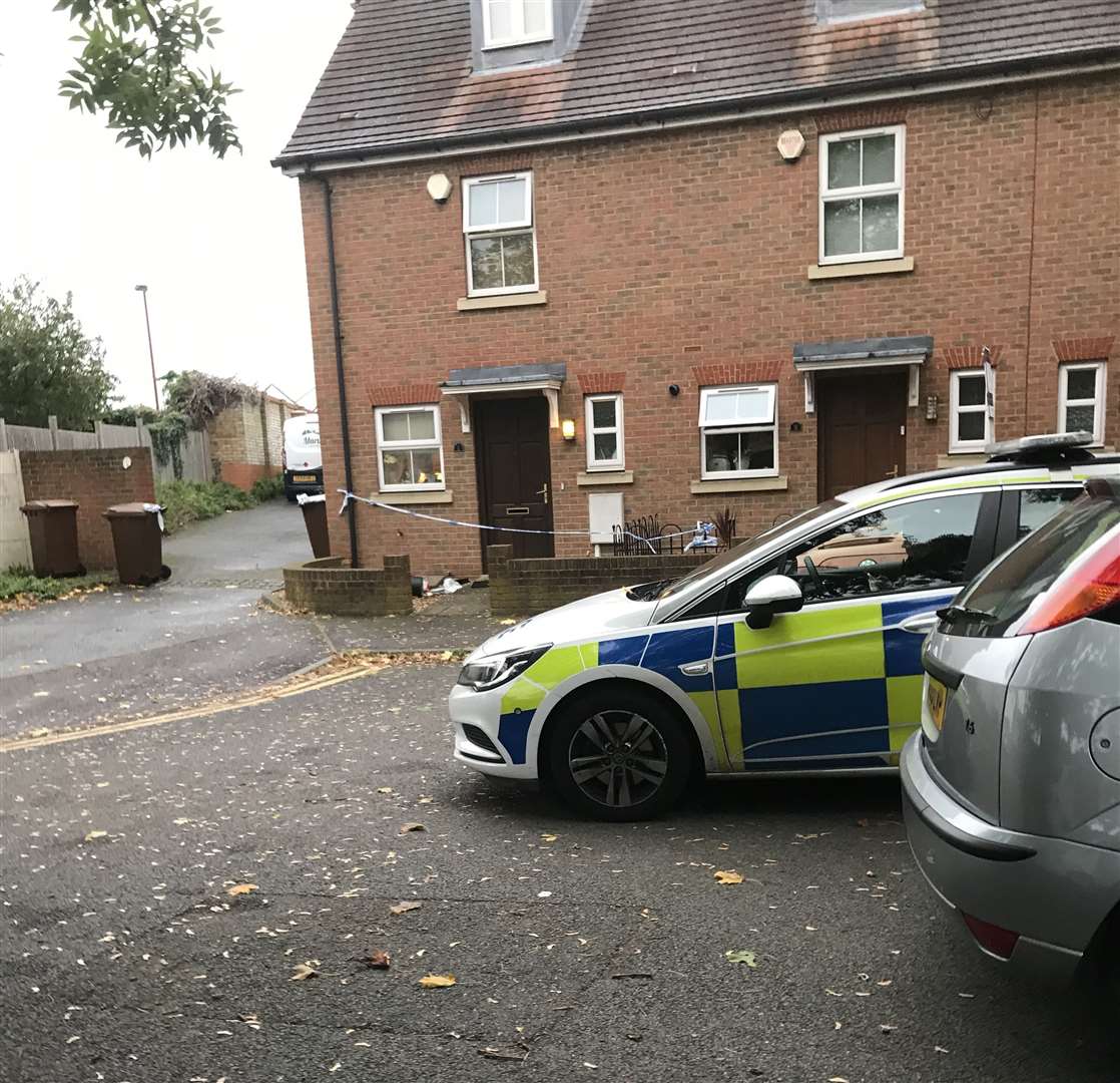 Police still at the scene this morning (19091054)