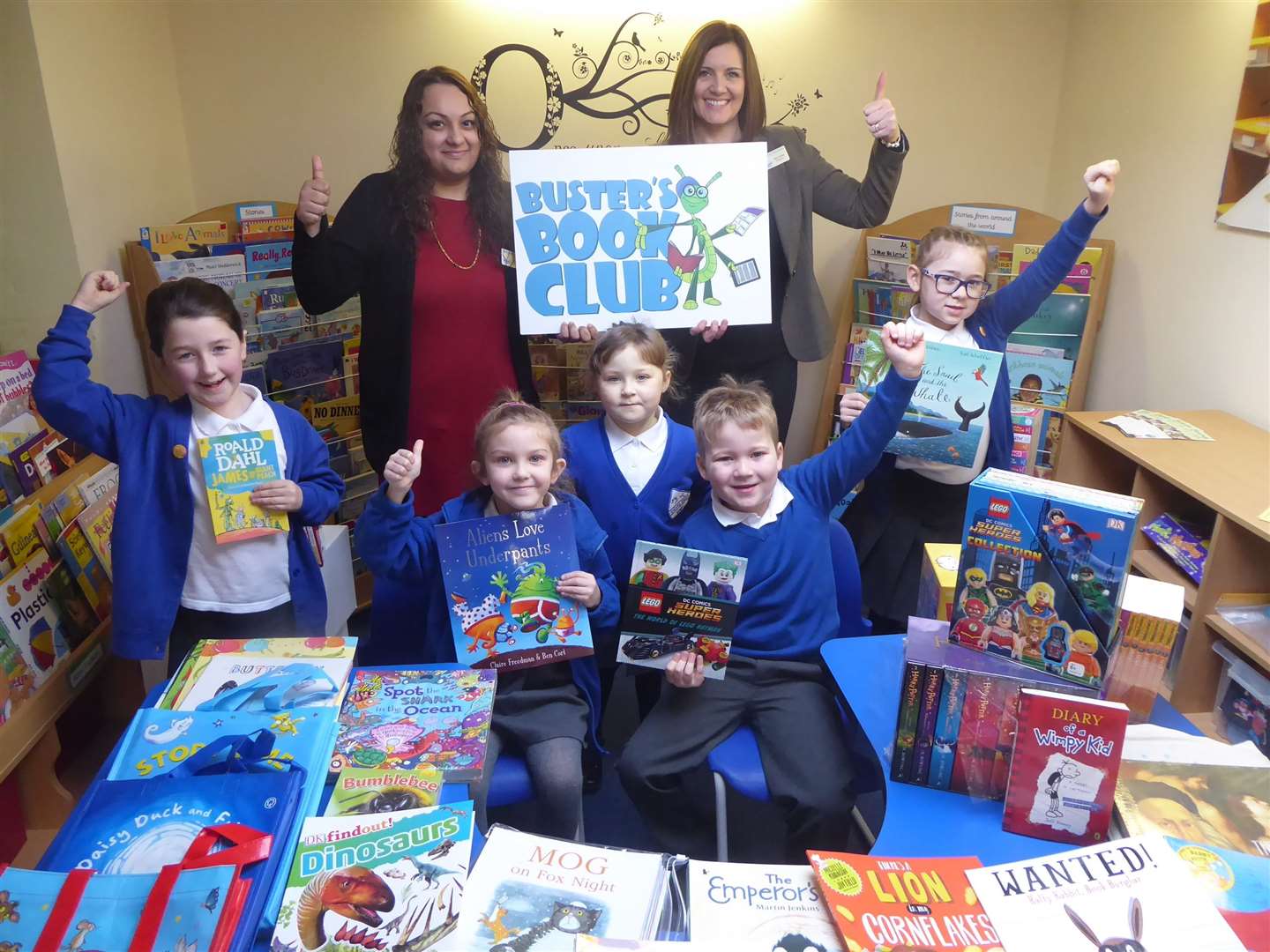 Shears Green Infant School is taking part in Buster's Book Club. (20316465)