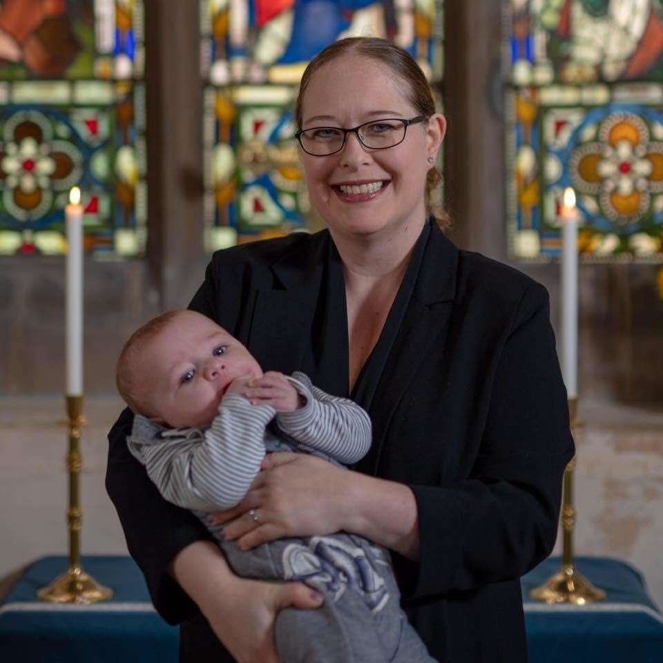 Mandy Garford, founder of the Dartford Clean Air project and her son, Henry