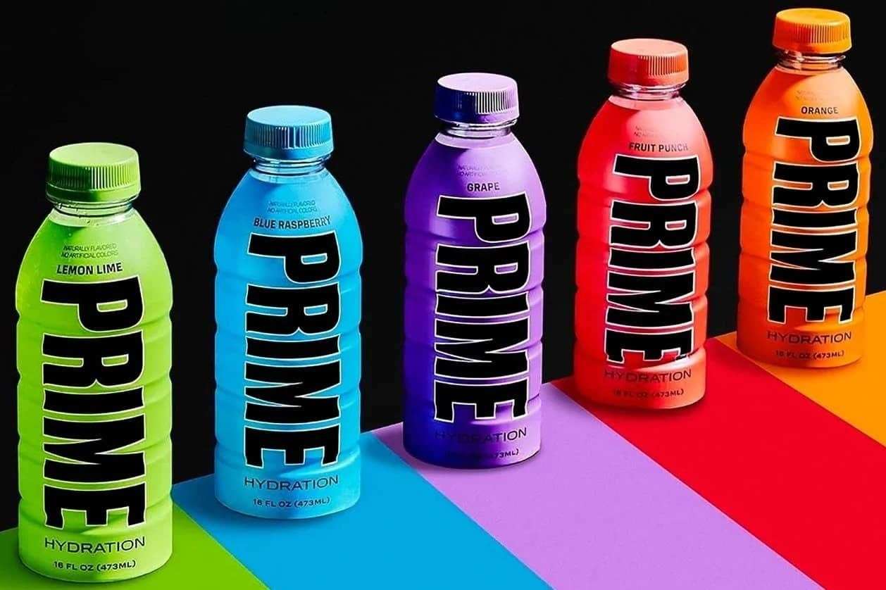 Prime comes in a variety of bright colours and flavours