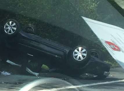 The accident on the M2
