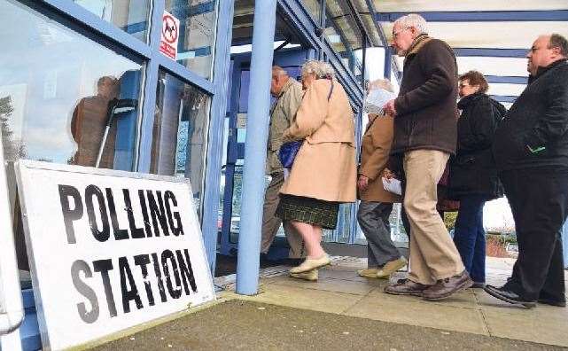 The bill for council elections in Kent in 2014 exceeded £2 million