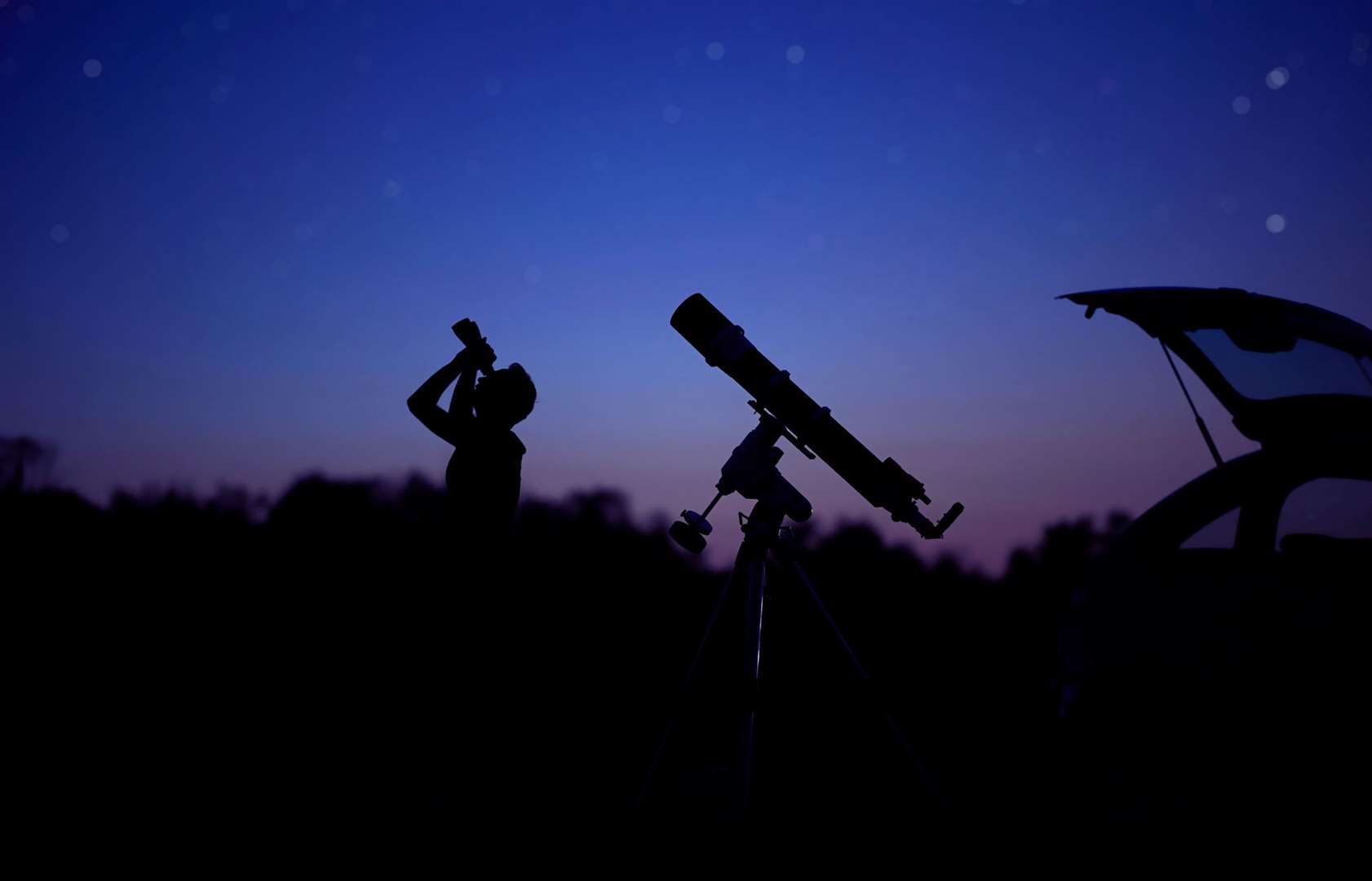 While binoculars can be useful – you’ll be able to see the meteors with the naked eye. Image: iStock.