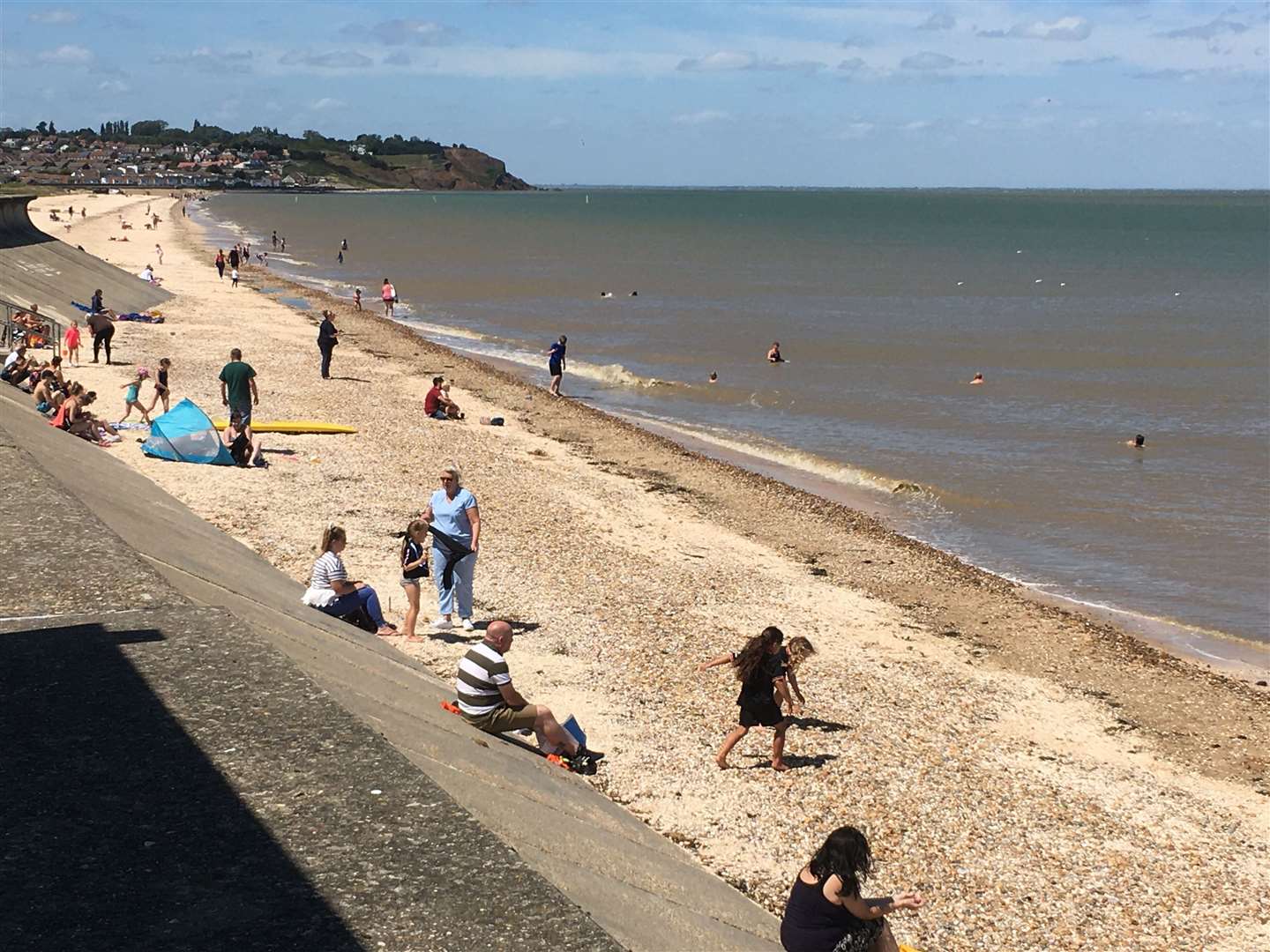 High temperatures are expected across Kent this weekend. Archive picture
