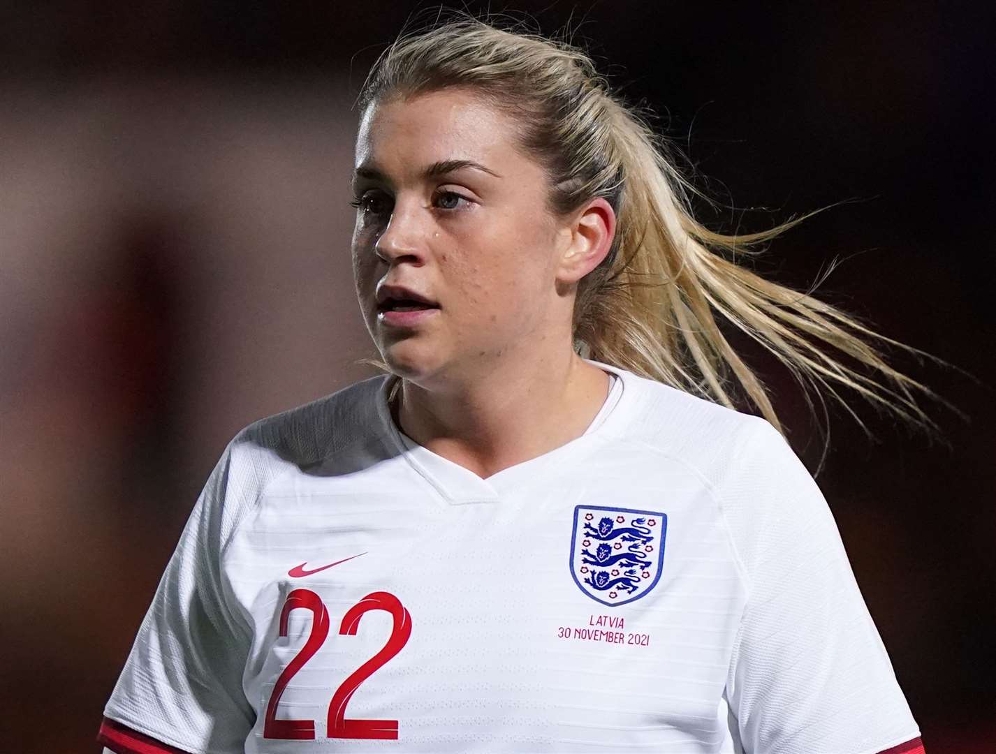 England's Alessia Russo - will lead the attack against Spain in the World Cup Final. Picture: PA Images