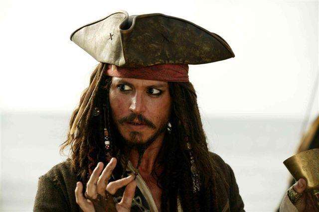 Depp had been in Paris visiting a children's hospital dressed as Jack Sparrow