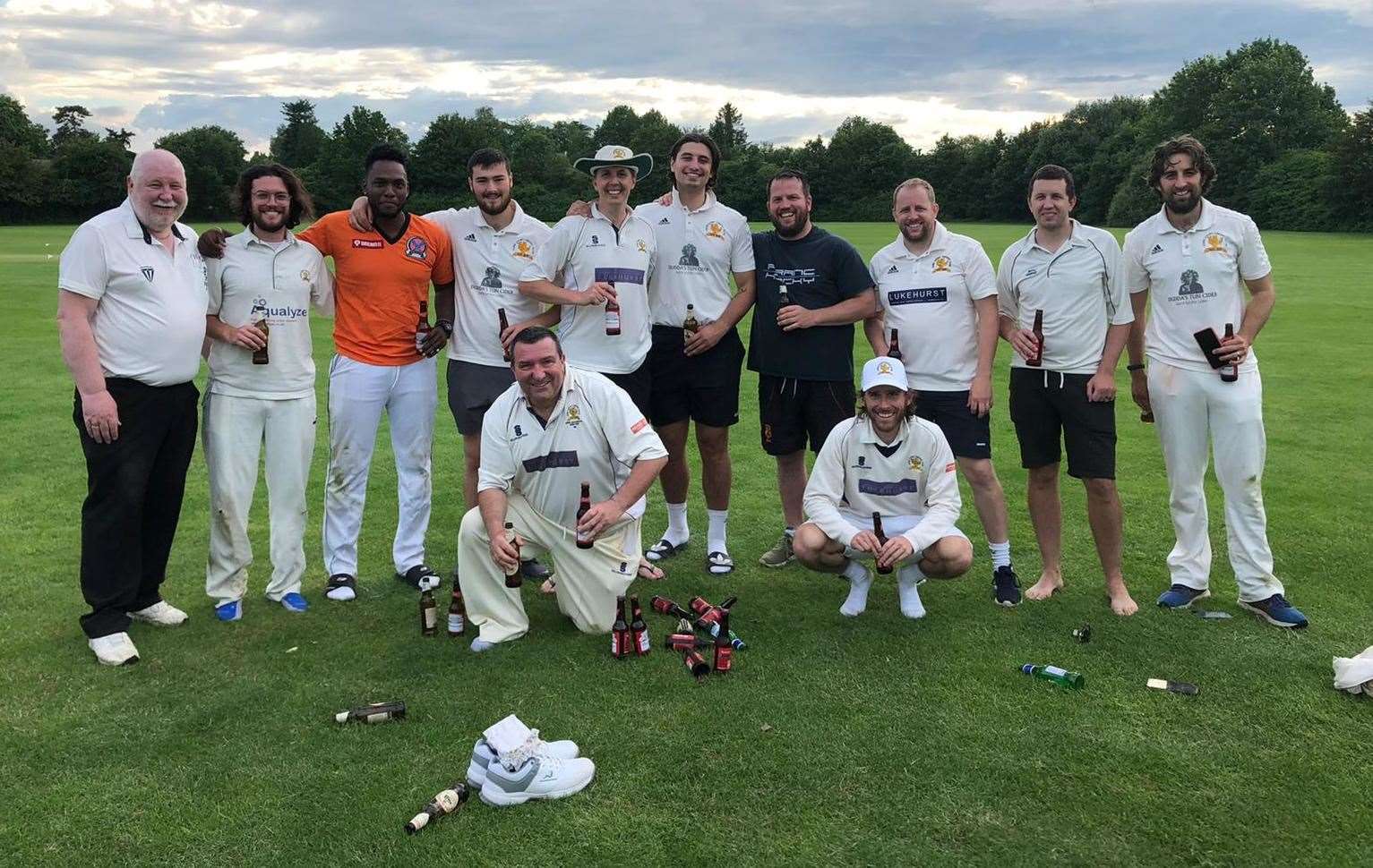 Gore Court celebrate their first win in three years