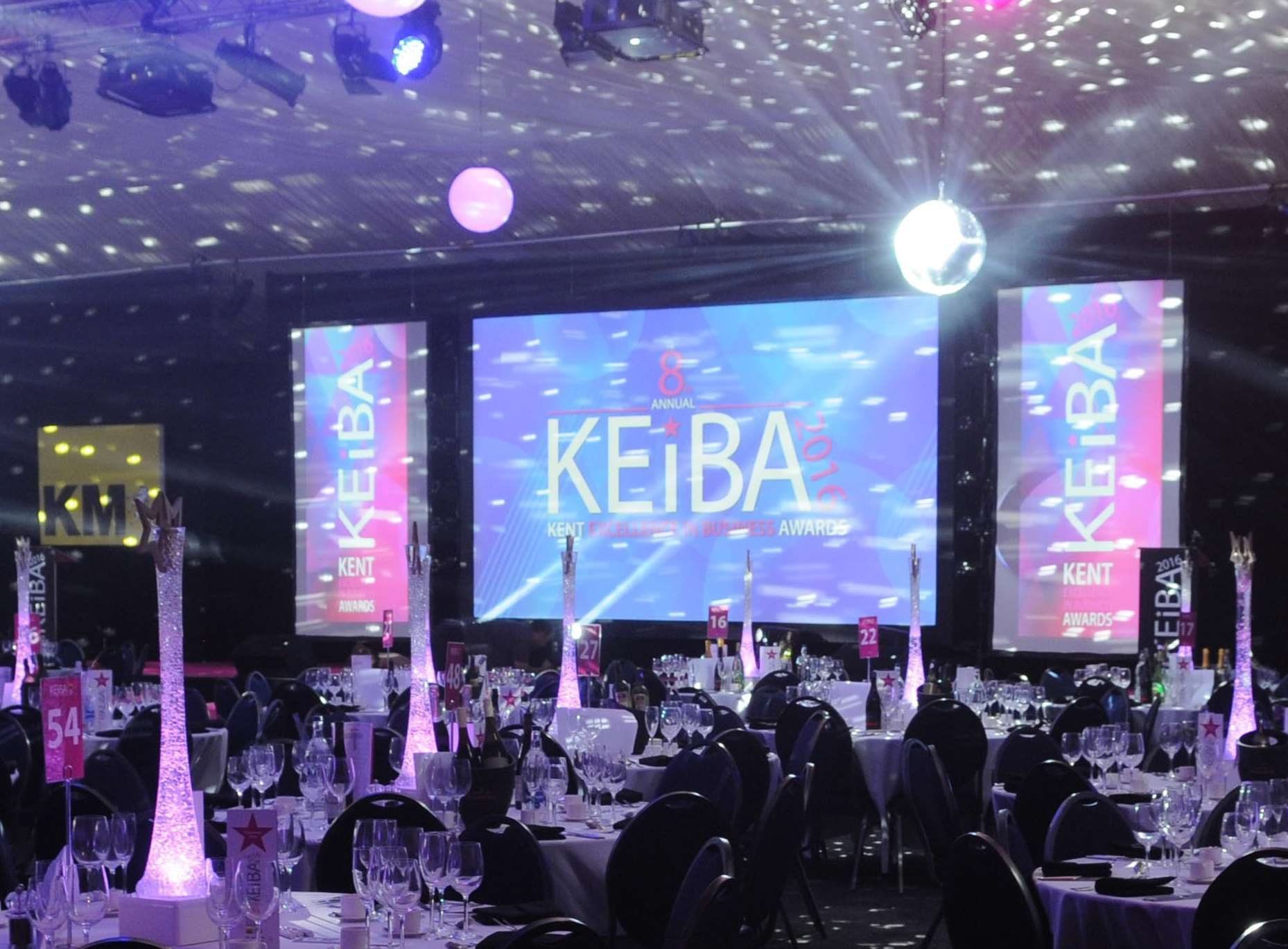 KEiBA entrants are celebrated at a gala awards night