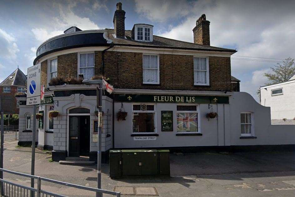 The Fleur de Lis pub in Gillingham. Picture: Google