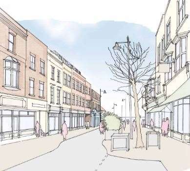 It is hoped the development at the former Scruffy Ducks site will transform William Street. Picture: Clague Architects