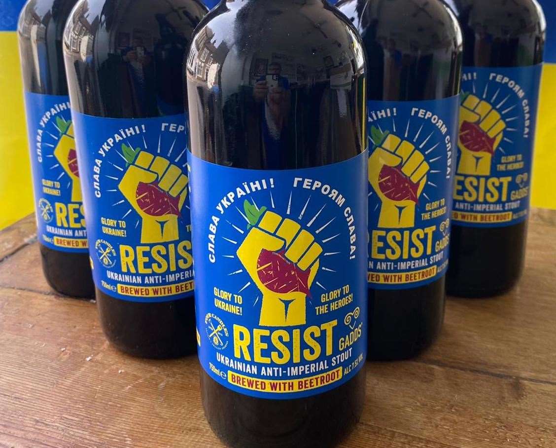 Grab a bottle of the Anti-Imperial Stout at the Planet Thanet Beer and Cider Festival at Margate's Winter Gardens this weekend