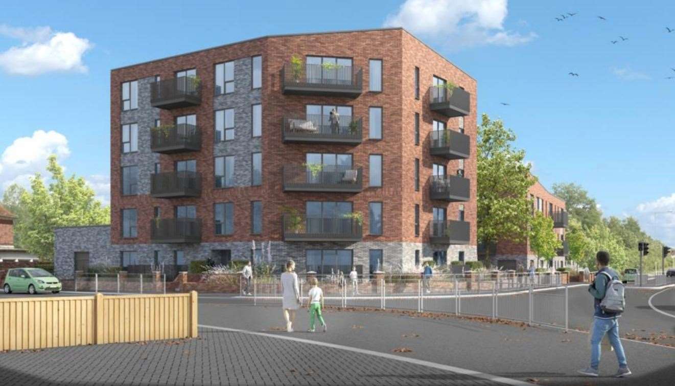 An artist's impression of the proposed development. Picture: On Architecture