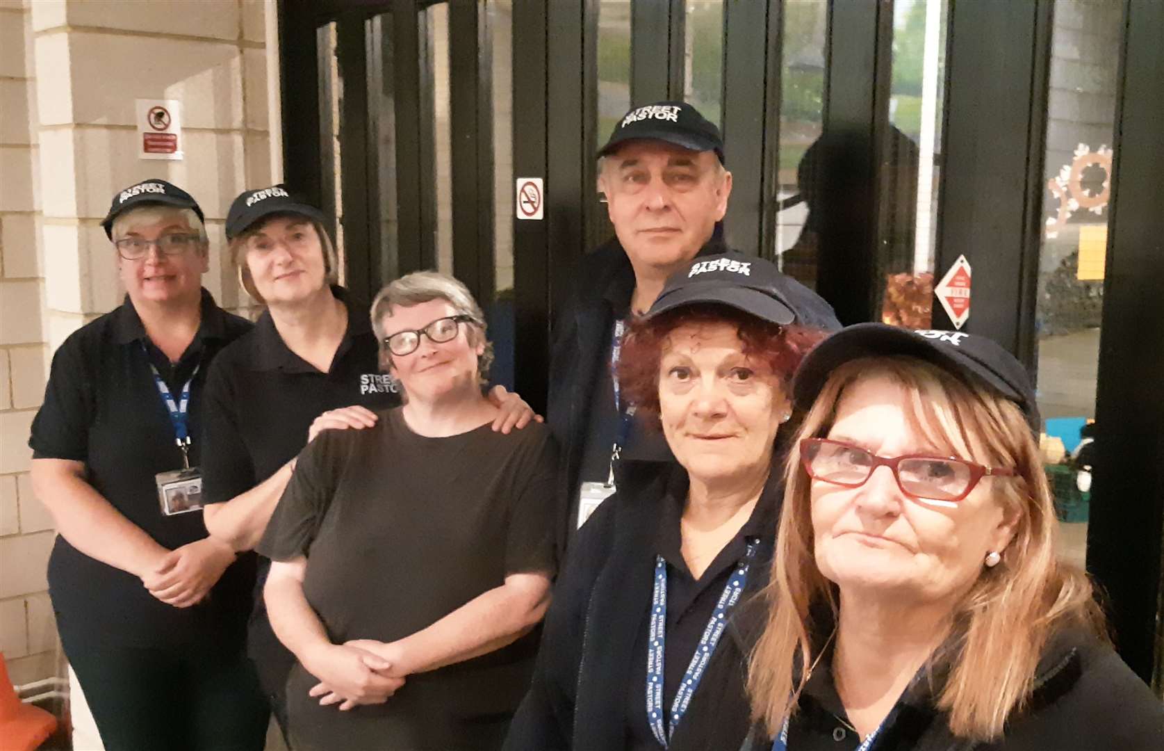The street pastors at their Dover base. Picture: Sam Lennon