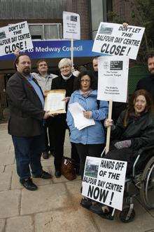 Campaigners have been fighting to save the Balfour Centre