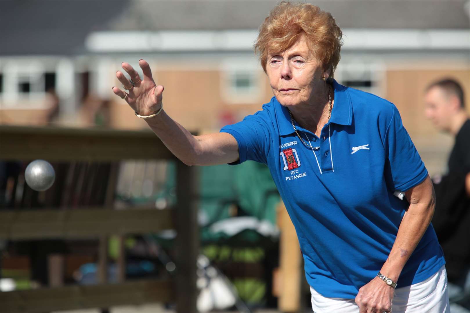 Josie Elvin playing for Hartley Petanque Club Picture: Martin Apps