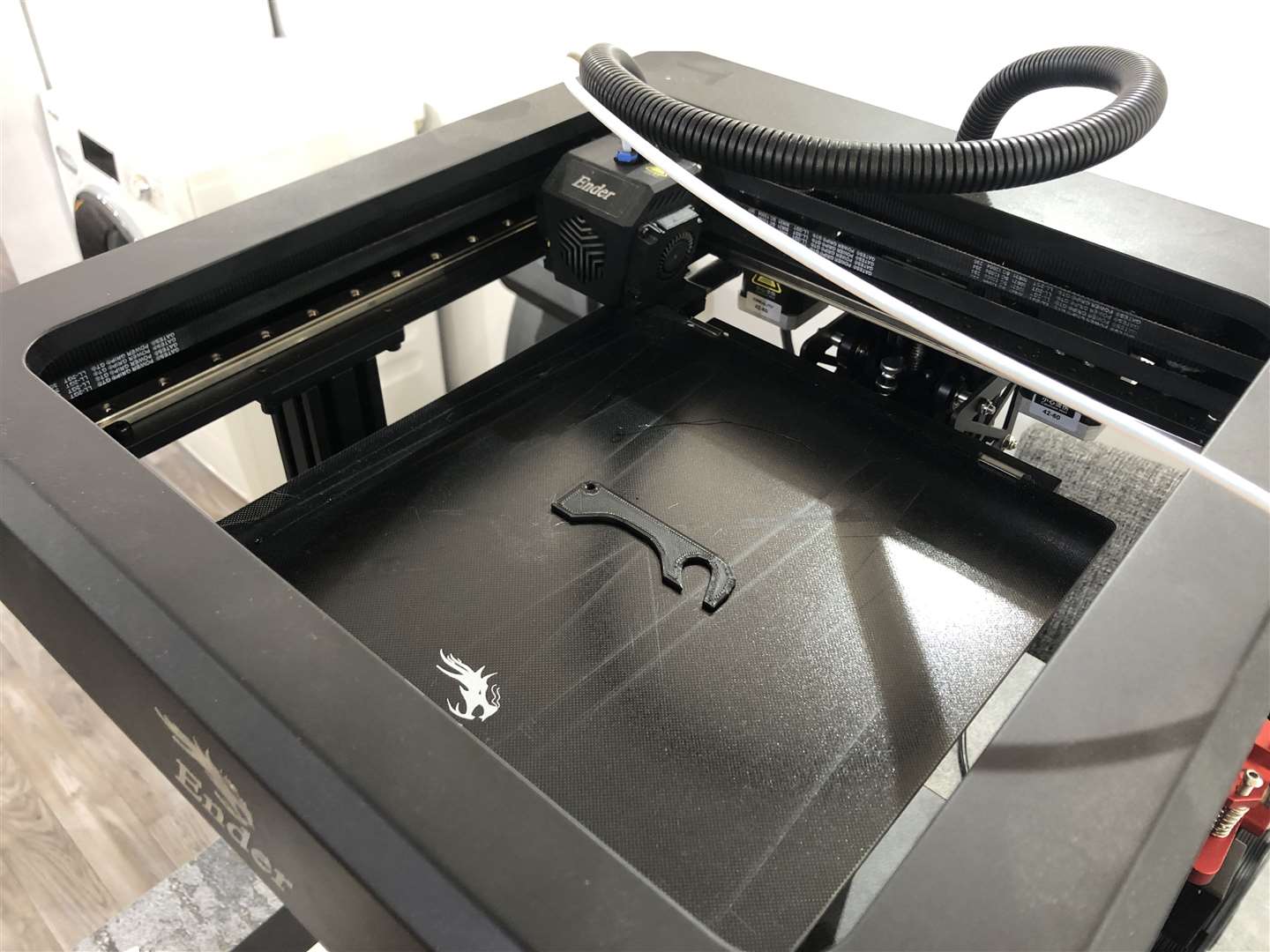 The Ender 3D printer was also seen at the show