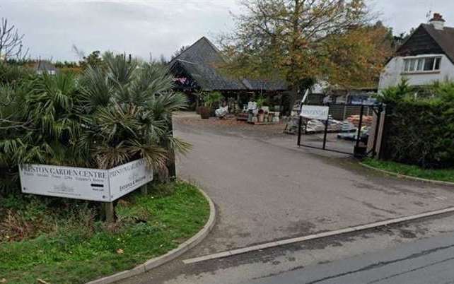 Two applications have been made for land either side of Preston Garden Centre. Picture: Google
