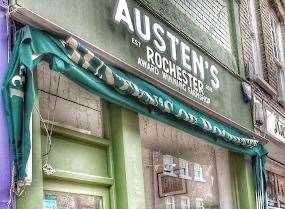 Former Austens' shop in Rochester High Street