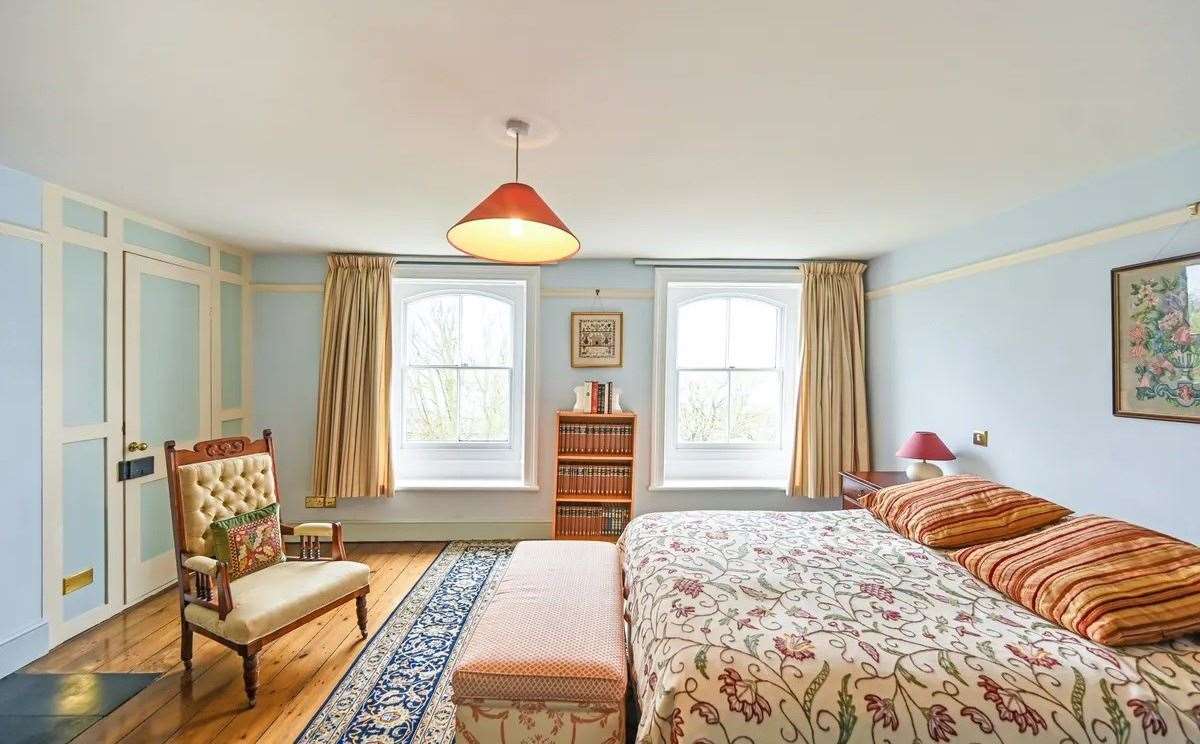 There are six bedrooms, including a guest suite, three attic rooms and fitted dressing rooms. Picture: Savills
