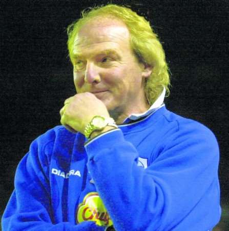 Margate caretaker boss Terry Yorath, who takes charge for the second time on Saturday