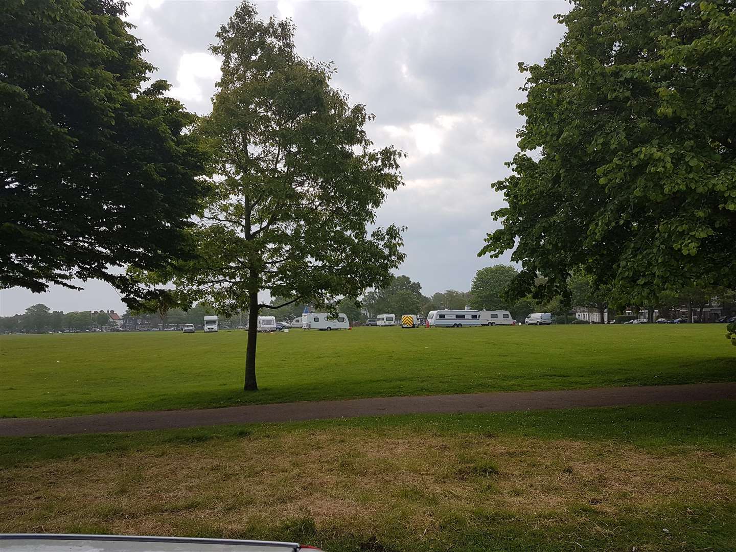 Travellers in Radnor Park