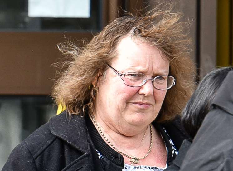 Yvonne Pucknell leaving court