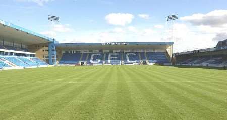 Priestfield will be the setting for a World Cup qualifier in April