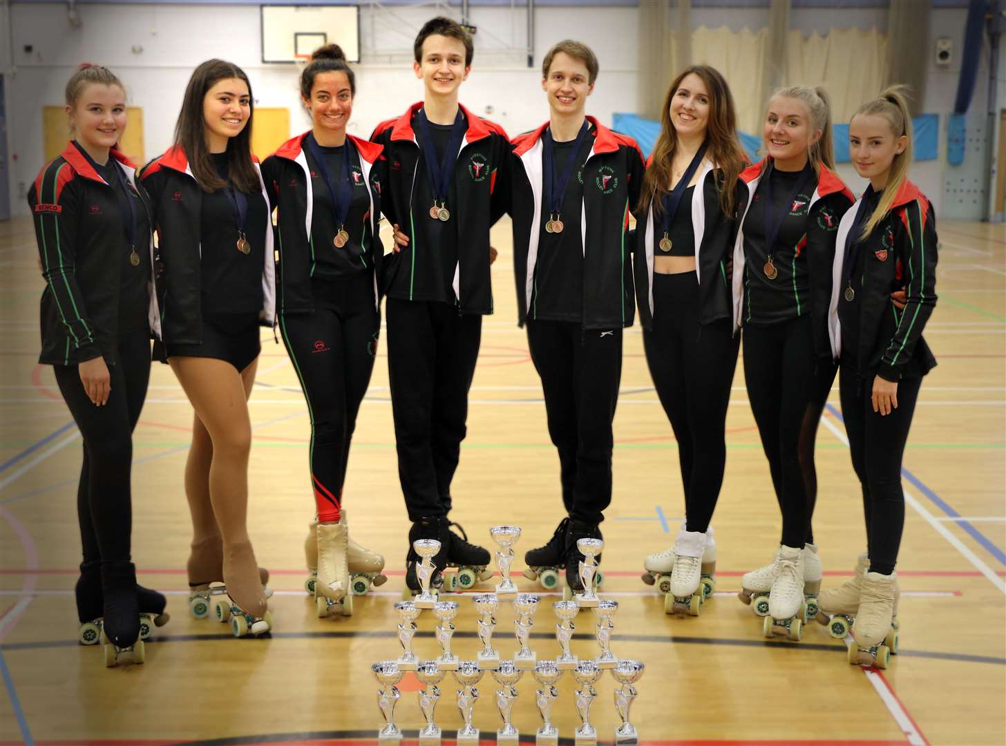 Success for the Maidstone Roller Dance Club in Kettering