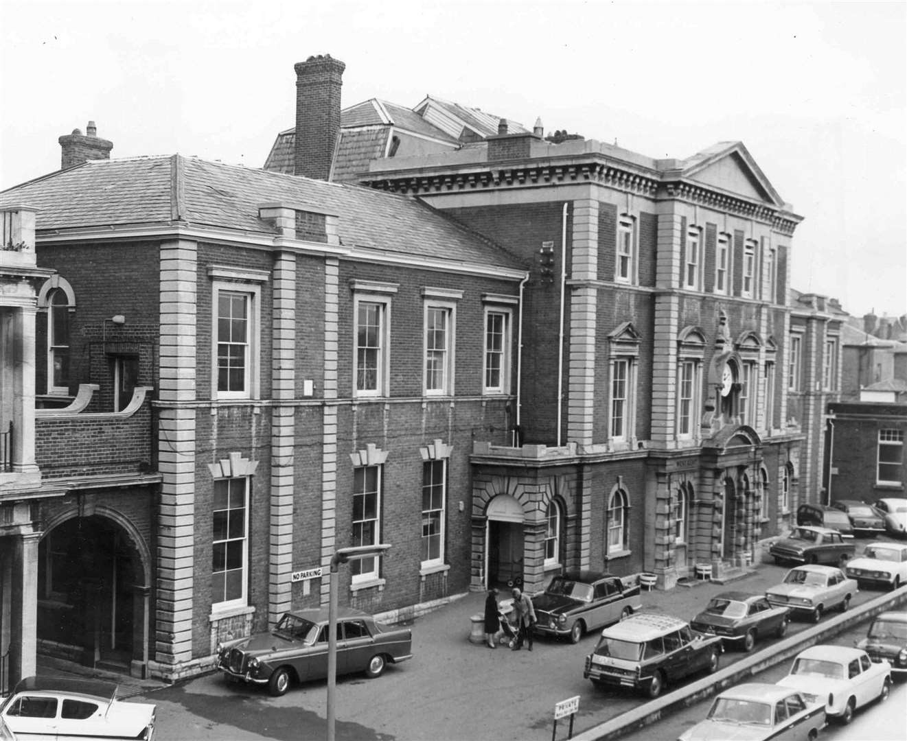 West Kent Hospital in Marsham Street was in service for more than 150 years before the new Maidstone Hospital opened in Barming in the 1980s. Picture: Images of Maidstone