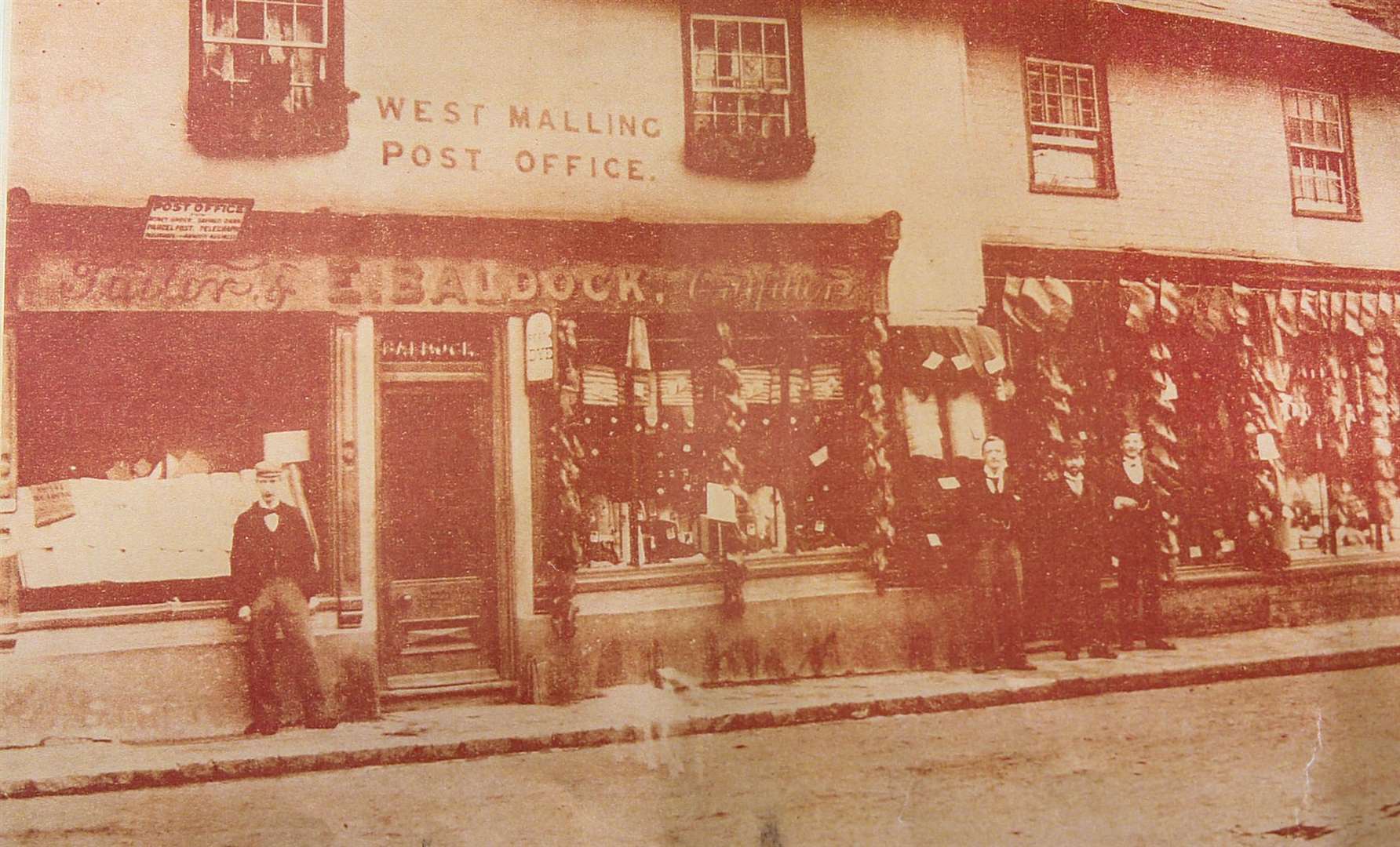 The original shop, on the corner of Swan Street, which was established in 1878