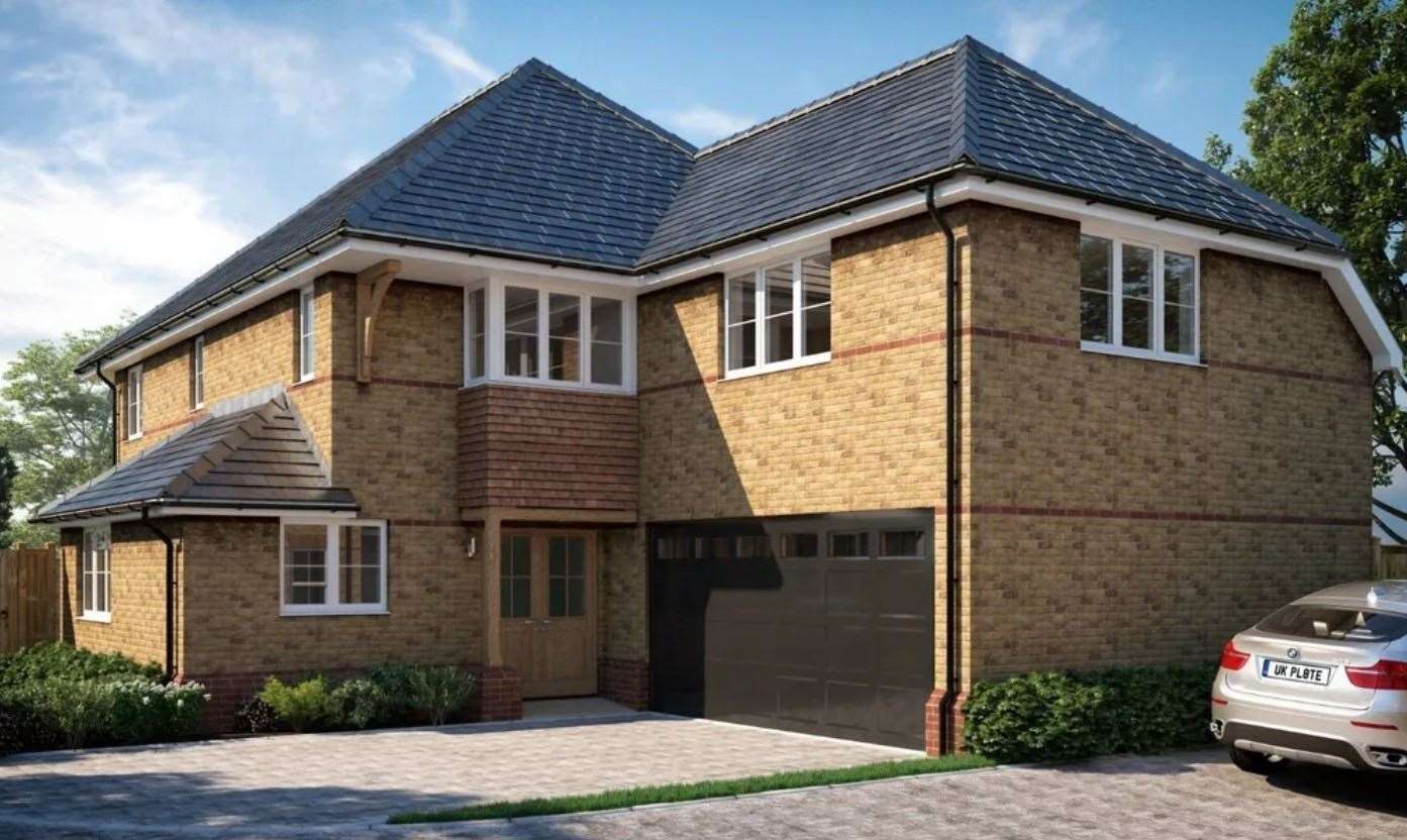 Five-bed detached house in Bower Mount Road: £965,000 (£330 per sq ft). Picture: Zoopla