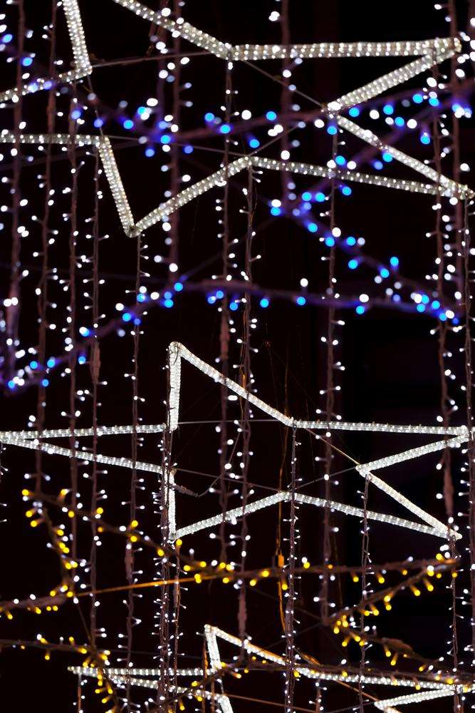 Christmas lights will be glowing across Kent very soon