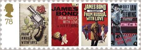 FROM RUSSIA WITH LOVE: One of the extra long stamps available in January