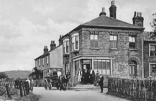 The Three Merry Boys pub at Cliffe Woods. The building is now a private house (17276852)