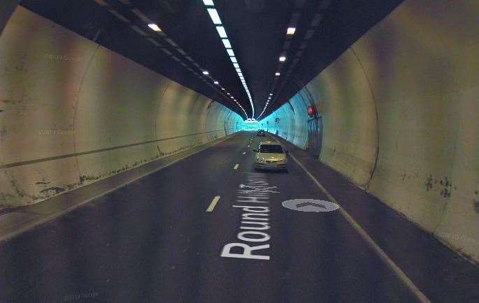 Thr Round Hill Tunnel, Folkestone. Picture: Google Maps