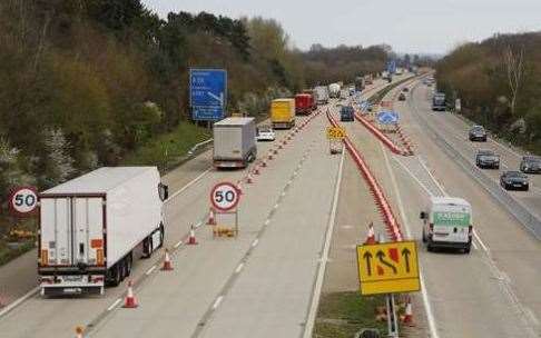 Operation Brock was on the M20 between junctions 8 and 9