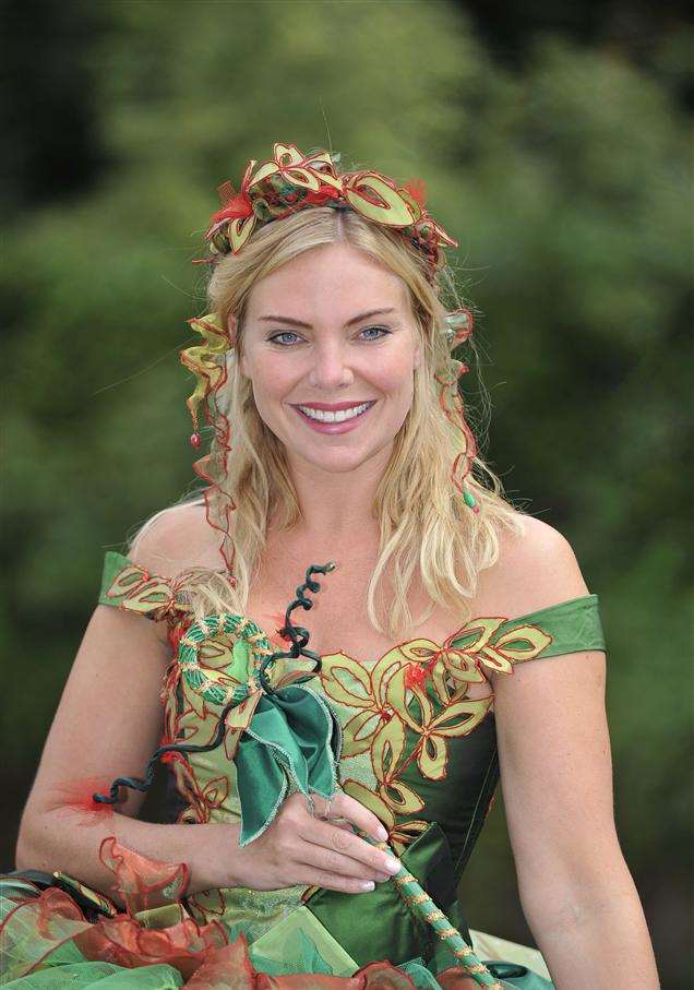 Samantha Womack, who plays Ronnie Mitchell in EastEnders, is in Deal next week to turn on the Christmas lights