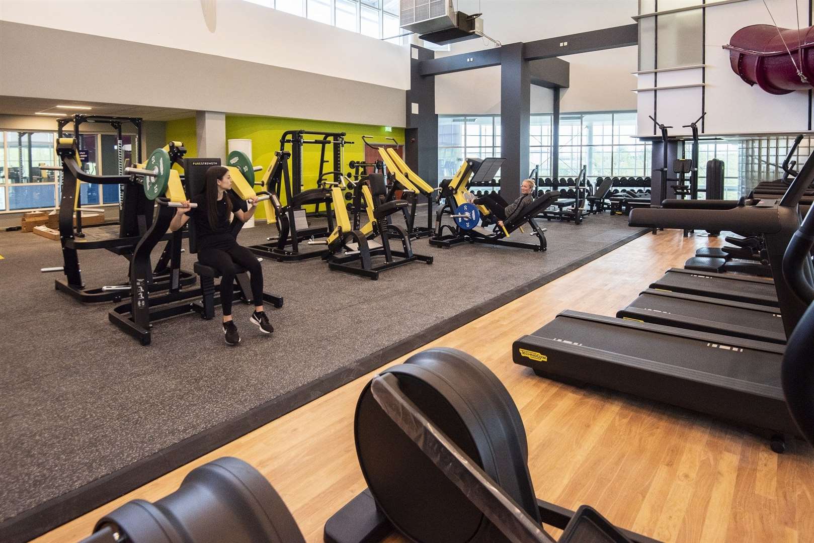 Even if you're not a gym fanatic, the extended exercise room is certainly something to marvel at