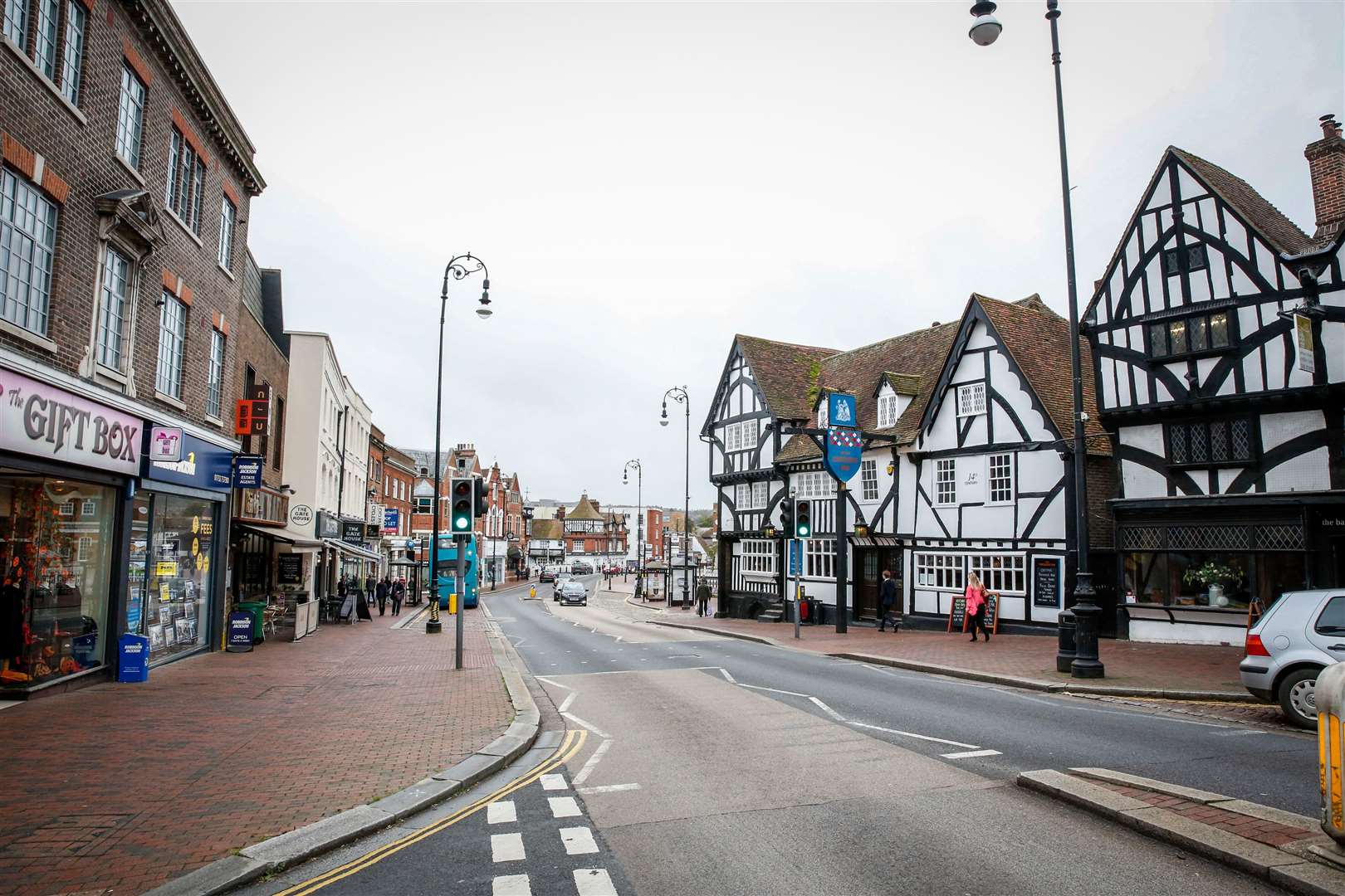 Tonbridge town centre is expected to be busy