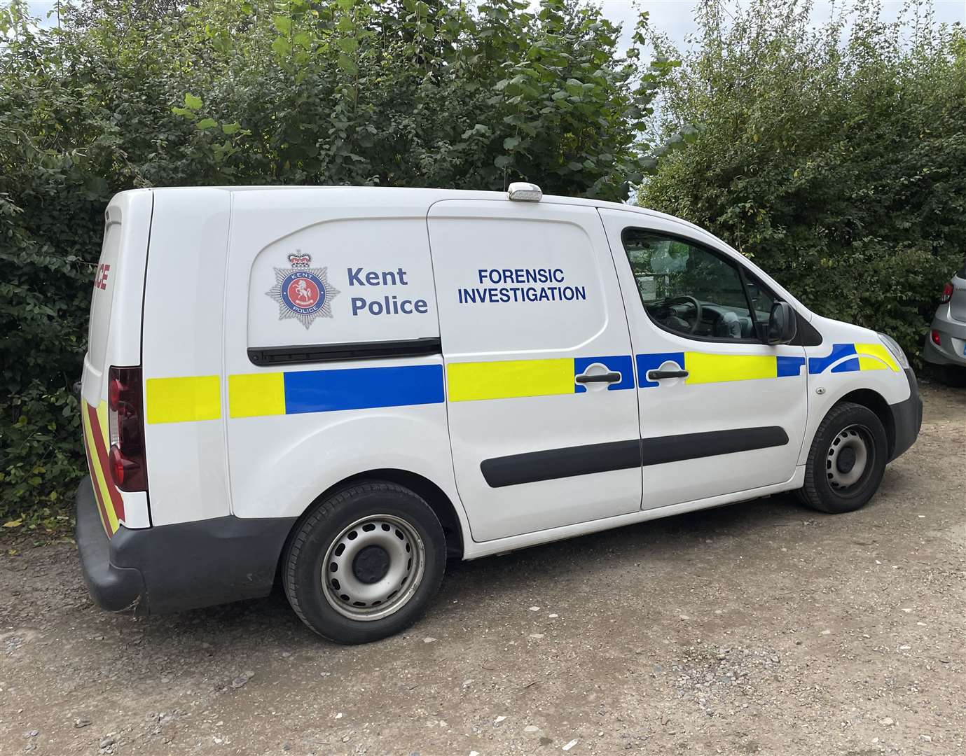 Forensic officers were called to the property in West Malling