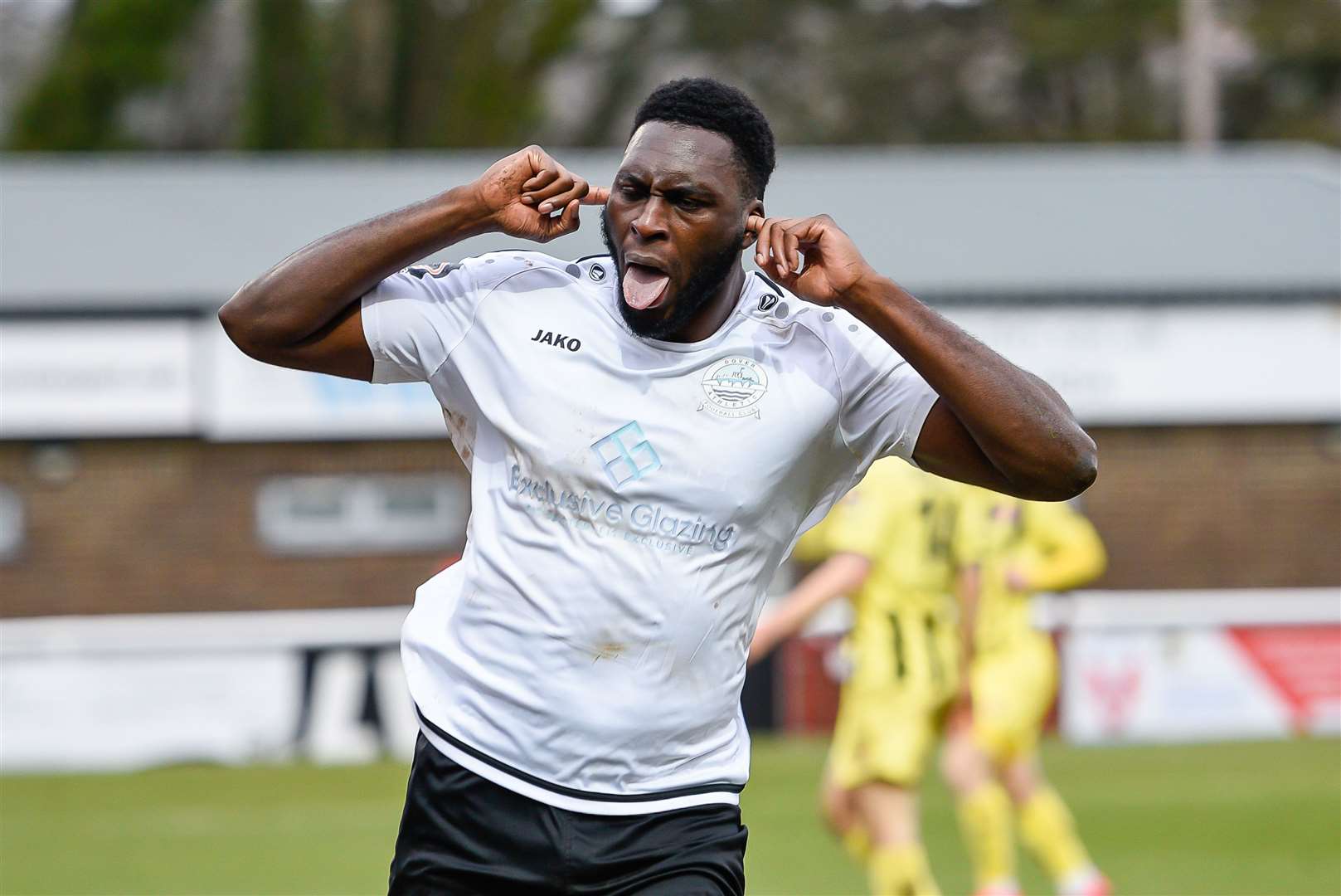 Inih Effiong is one of seven players not being offered a new deal at Dover Picture: Alan Langley