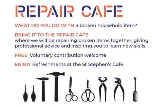 Take your broken item to the Repair Cafe