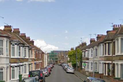 Alexandra Road in Sheerness. Google Street View.