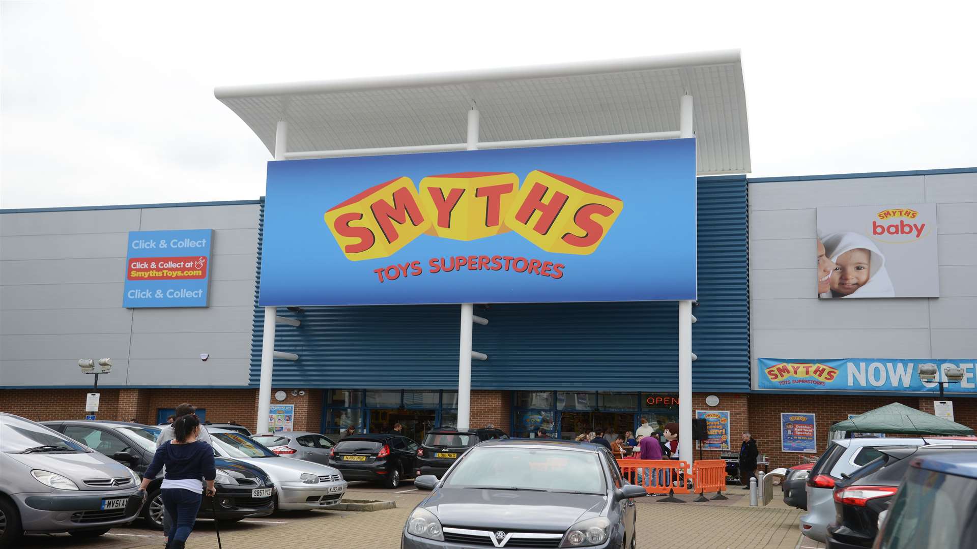 New Smyths Toys store open on Ashford Retail Park in Sevington