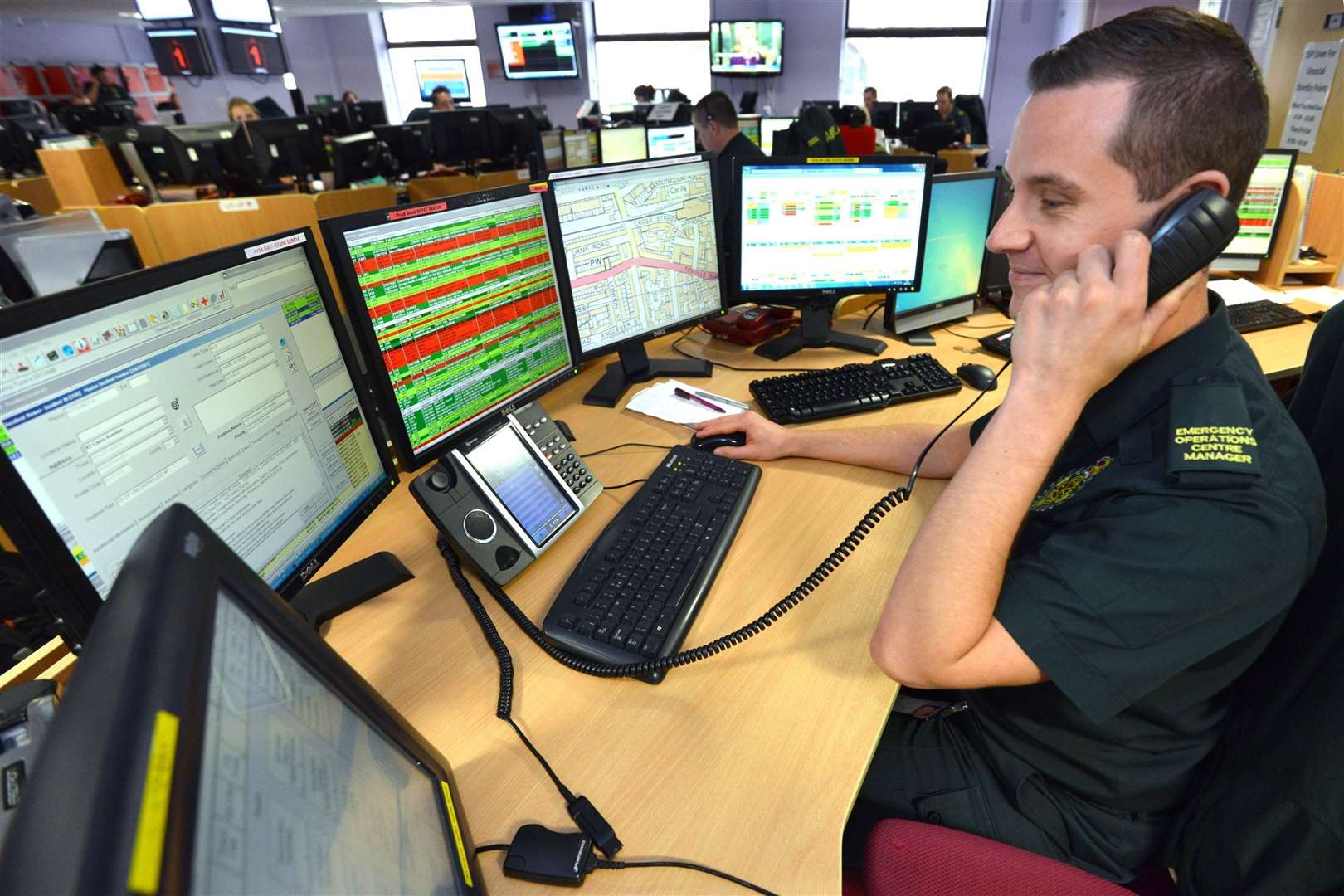 Secamb is ahead of the national average for response time. Stock picture: Secamb
