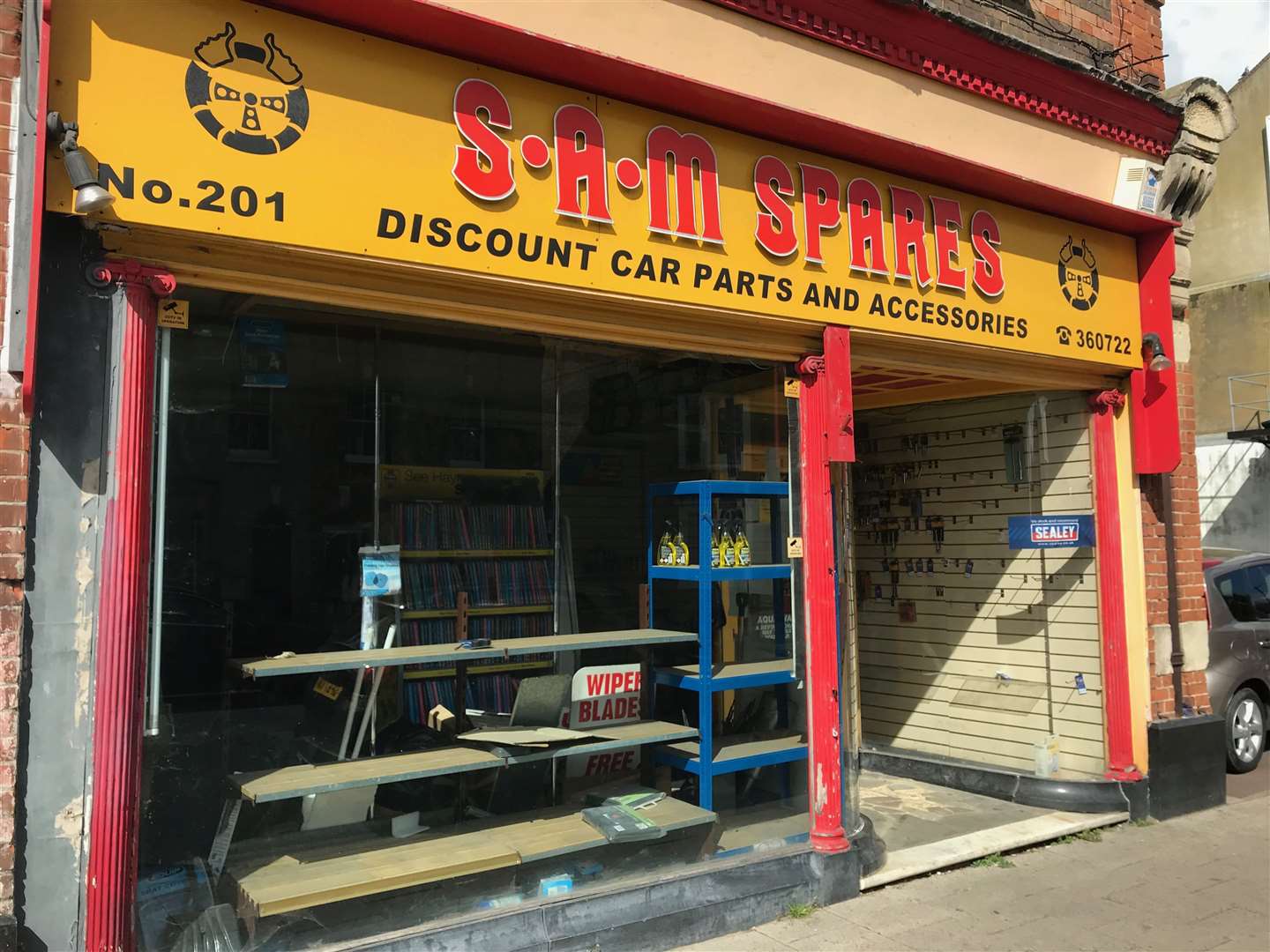 SAM Spares in Herne Bay High Street has closed (9213097)