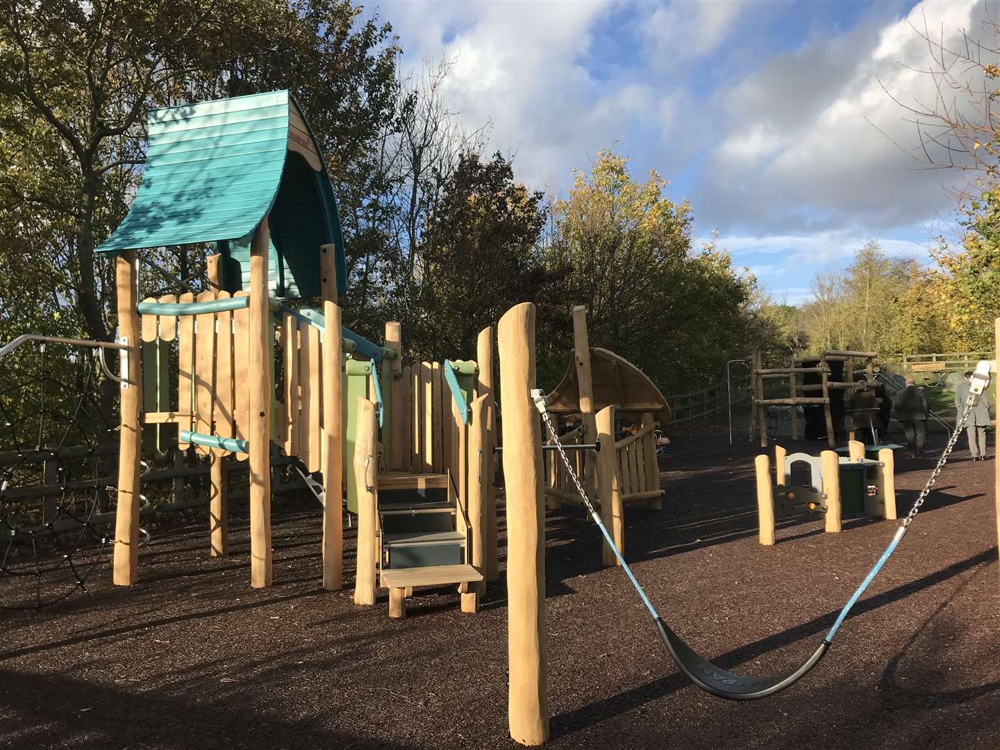 The new area which was unveiled at Darenth Country Park