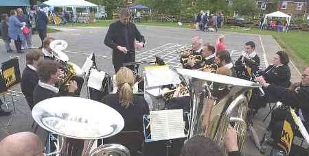MUSIC MAKERS: The Kent Messenger Medway Concert Brass Band
