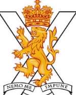 Cap badge of the Argyll and Sutherland Highlands, Royal Regiment of Scotland. Copyright: Capt Oli Dobson