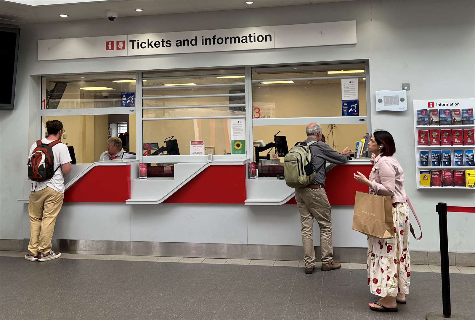 Ticket office staff would be moved to platform roles under the plans